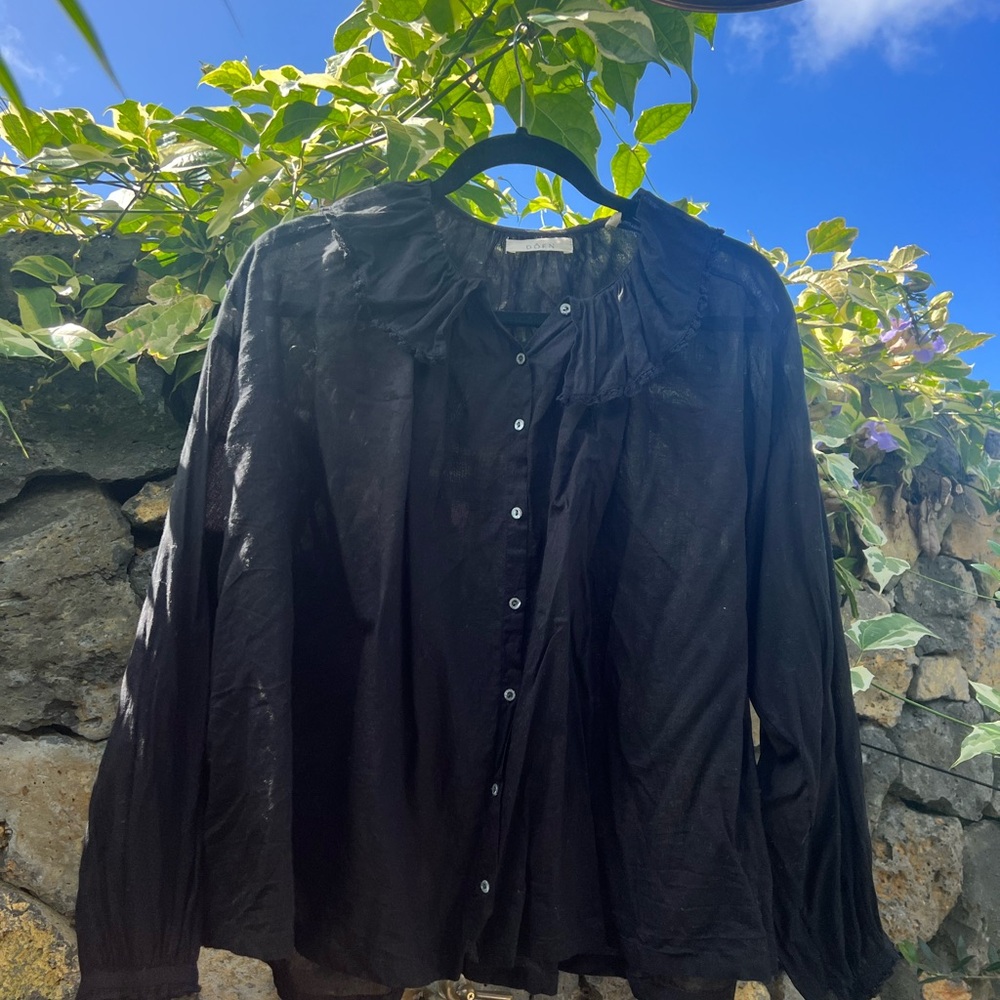 Doen Jana ruffle blouse